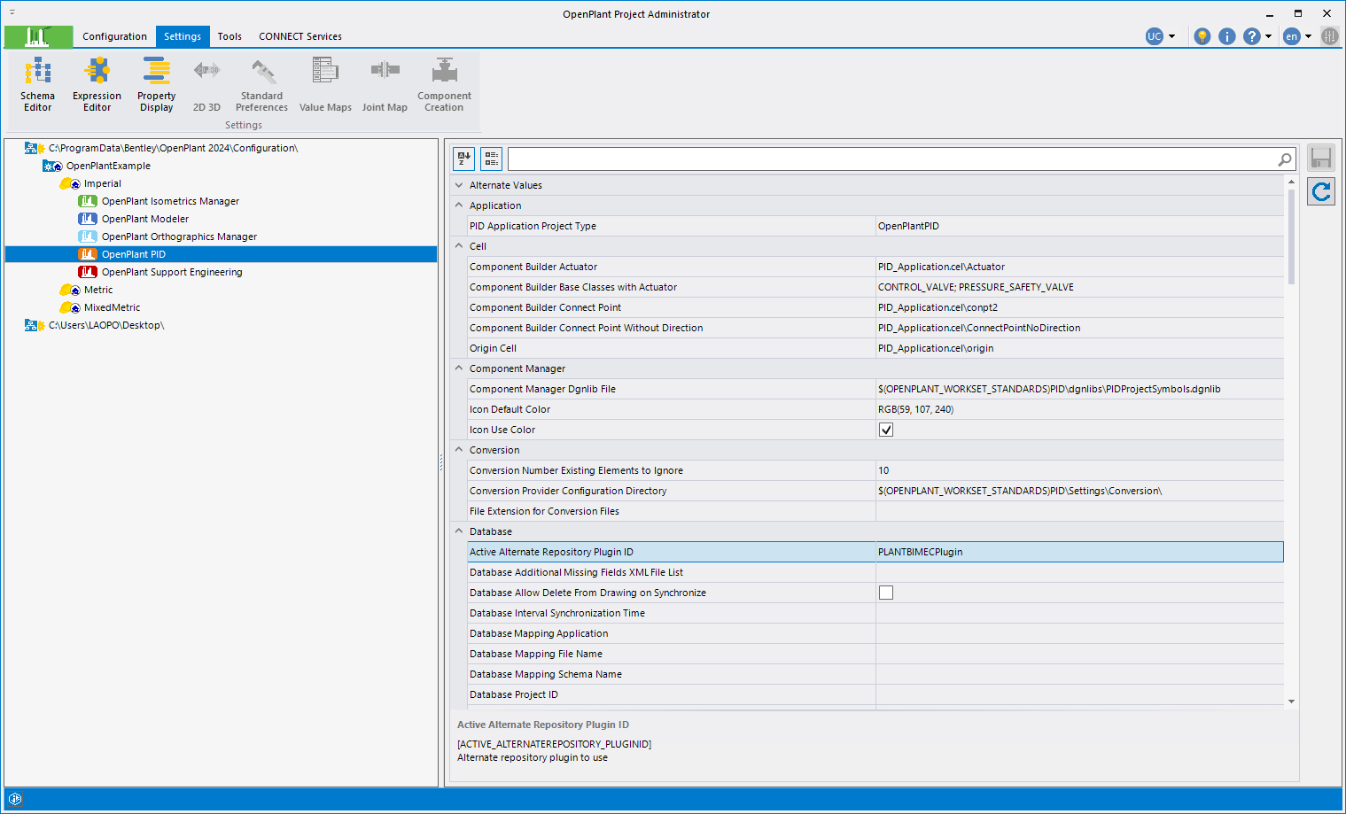 Bentley OpenPlant Project Administrator 2024 v24.00.00.081 64位英文版软件下载安装教程