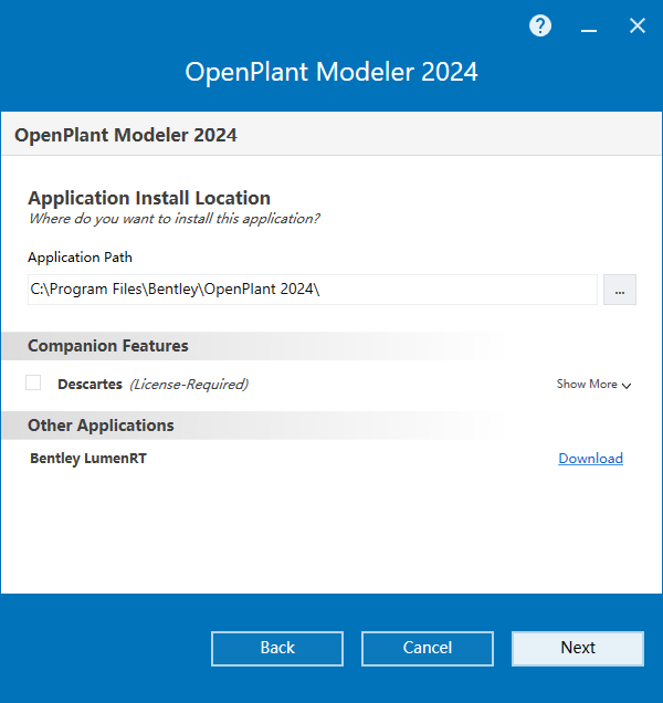 Bentley OpenPlant Modeler 2024 v24.00.00.080 64位英文版软件下载安装教程