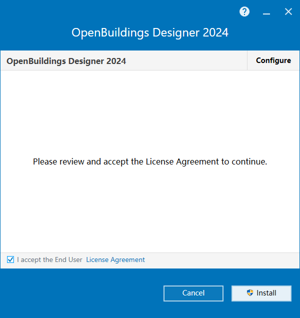 Bentley OpenBuildings Designer 2024 v24.00.00.072 64位英文版软件下载安装教程