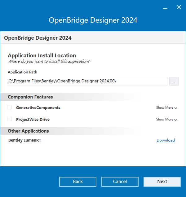 Bentley OpenBridge Designer 2024 v24.00.00.179 64位软件下载安装教程