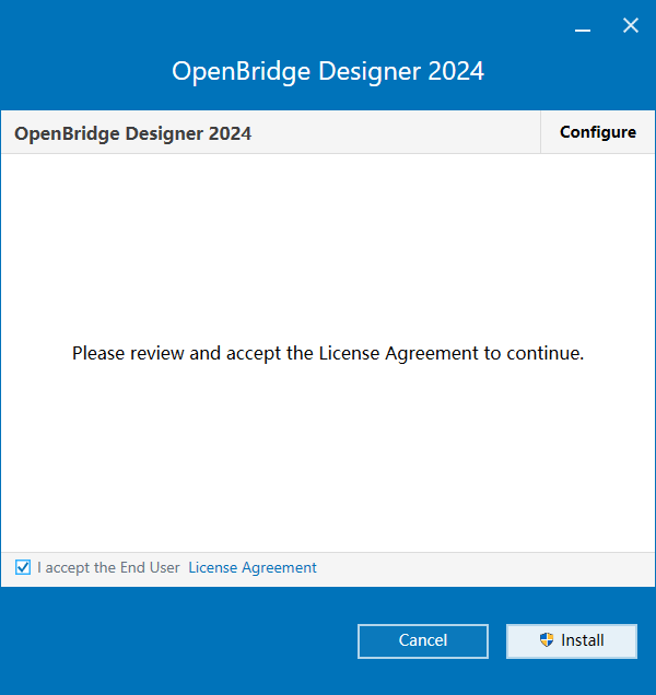 Bentley OpenBridge Designer 2024 v24.00.00.179 64位软件下载安装教程