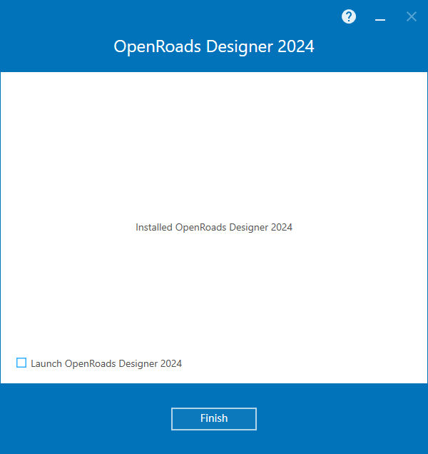 Bentley OpenRoads Designer 2024 v24.00.01.062 64位英文版软件下载安装教程 Bentley OpenRoads Designer 2024 v24.00.01.062 64位英文版软件下载安装教程