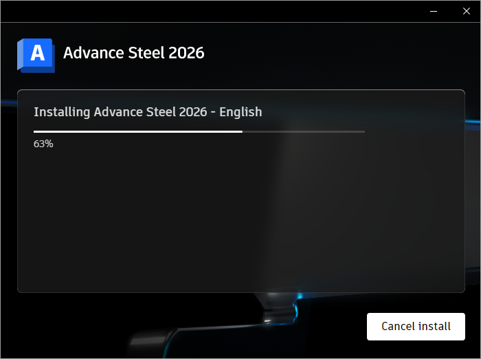 Autodesk Advance Steel 2026 64位英文版软件下载安装教程 Autodesk Advance Steel 2026 64位英文版软件下载安装教程