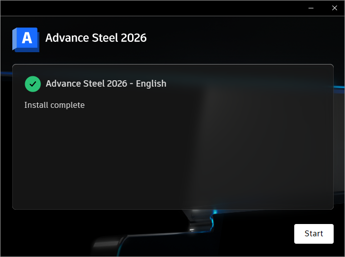 Autodesk Advance Steel 2026 64位英文版软件下载安装教程 Autodesk Advance Steel 2026 64位英文版软件下载安装教程