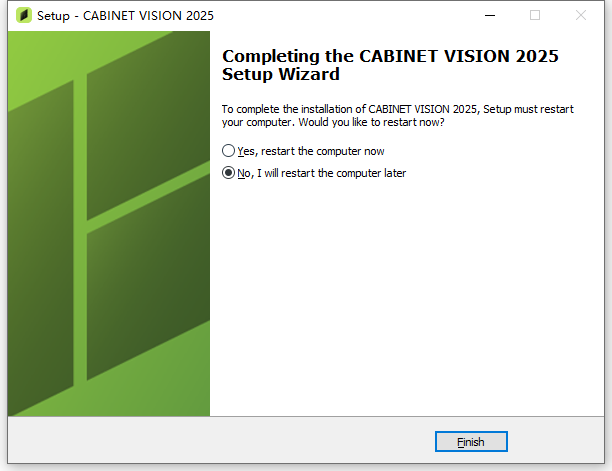 Hexagon Cabinet Vision v2025.1.2519 64位免费版软件安装教程 Hexagon Cabinet Vision v2025.1.2519 64位免费版软件安装教程