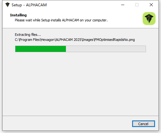 Hexagon AlphaCAM 2025.1 64位英文版软件安装教程 Hexagon AlphaCAM 2025.1 64位英文版软件安装教程