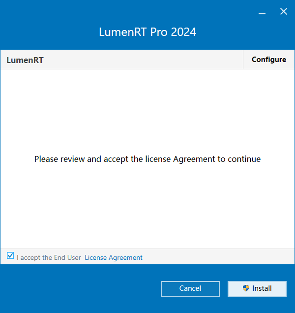 Bentley LumenRT 2024 v24.00.01.059 64位英文版软件下载安装教程 Bentley LumenRT 2024 v24.00.01.059 64位英文版软件下载安装教程