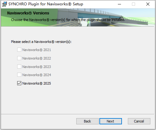 Bentley Synchro Pro v6.5.5.28 For Navisworks 2025 64位中文版软件下载安装教程