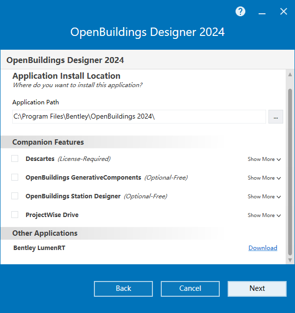 Bentley OpenBuildings Designer 2024 v24.00.02.045 64位软件下载安装教程
