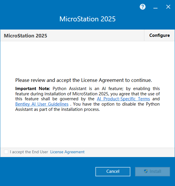 Bentley MicroStation 2025 v25.00.00.119 64位软件下载安装教程