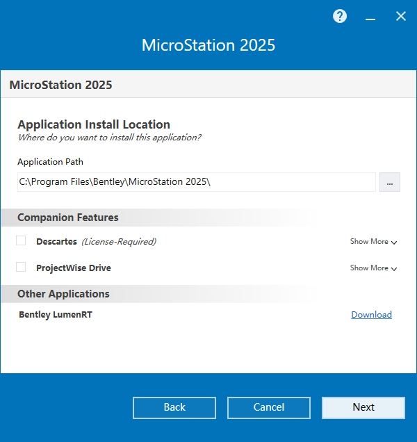 Bentley MicroStation 2025 v25.00.00.119 64位软件下载安装教程