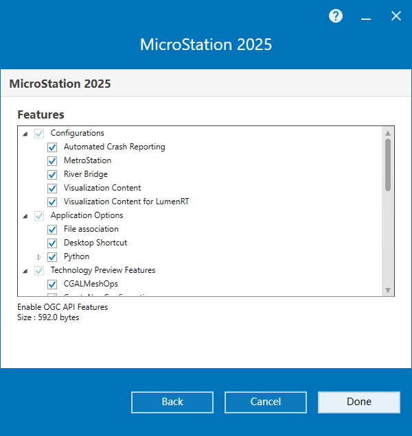 Bentley MicroStation 2025 v25.00.00.119 64位软件下载安装教程