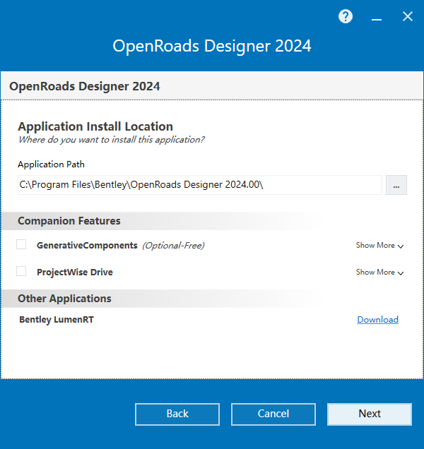 Bentley OpenRoads Designer 2024 v24.00.02.025 64位软件下载安装教程