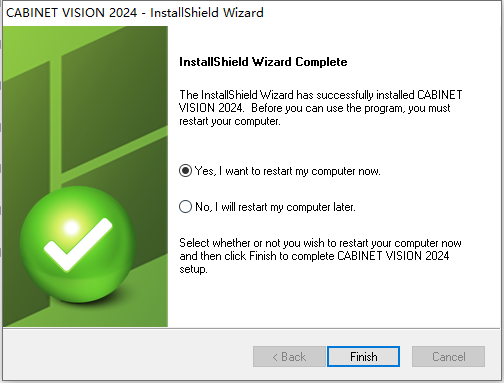 Hexagon Cabinet Vision v2024.2.2435 64位英文版软件安装教程