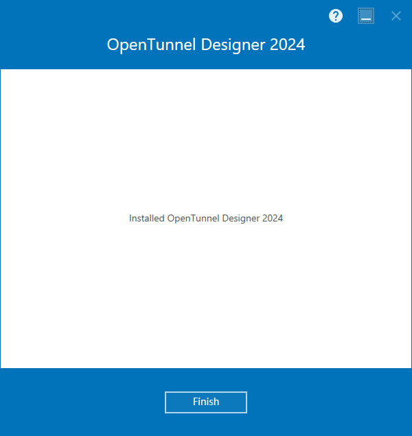 Bentley OpenTunnel Designer v24.00.02.006 64位英文版安装教程