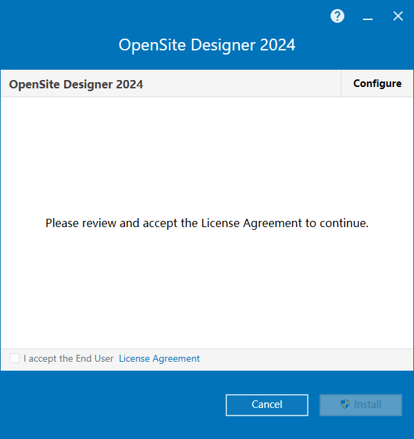 Bentley OpenSite Designer 2024 v24.00.02.025 64位英文版软件安装教程