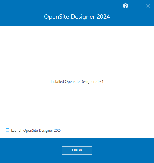 Bentley OpenSite Designer 2024 v24.00.02.025 64位英文版软件安装教程
