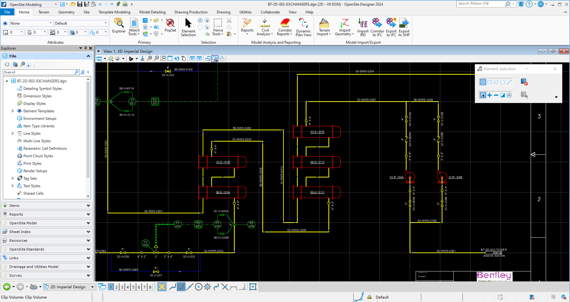 Bentley OpenSite Designer 2024 v24.00.00.205 64位英文版软件安装教程