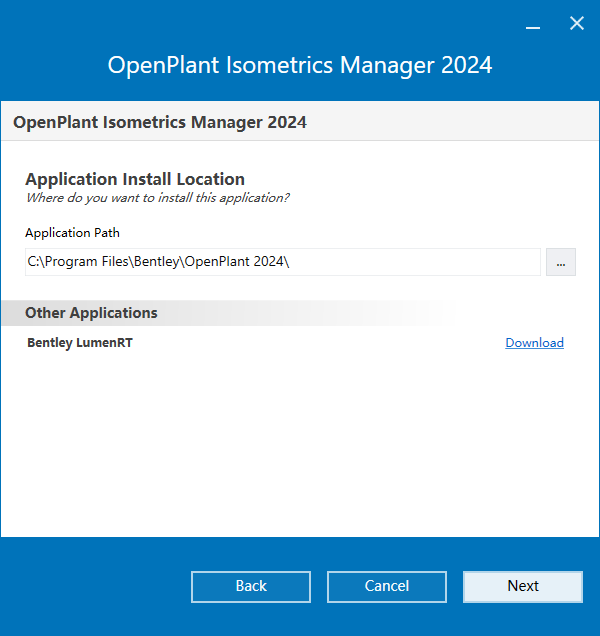 Bentley OpenPlant Isometrics Manager v24.00.03.09 64位英文版软件安装教程