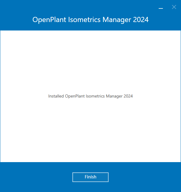 Bentley OpenPlant Isometrics Manager v24.00.03.09 64位英文版软件安装教程