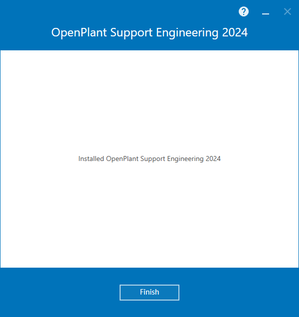 Bentley OpenPlant Support Engineering 2024 v24.00.03.007 64位英文版软件安装教程