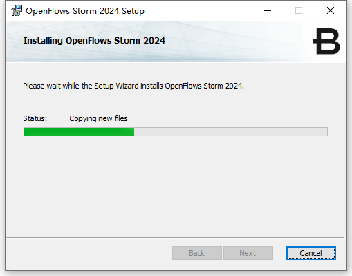 Bentley OpenFlows Storm 2024 v24.00.03.23 64位英文版软件安装教程