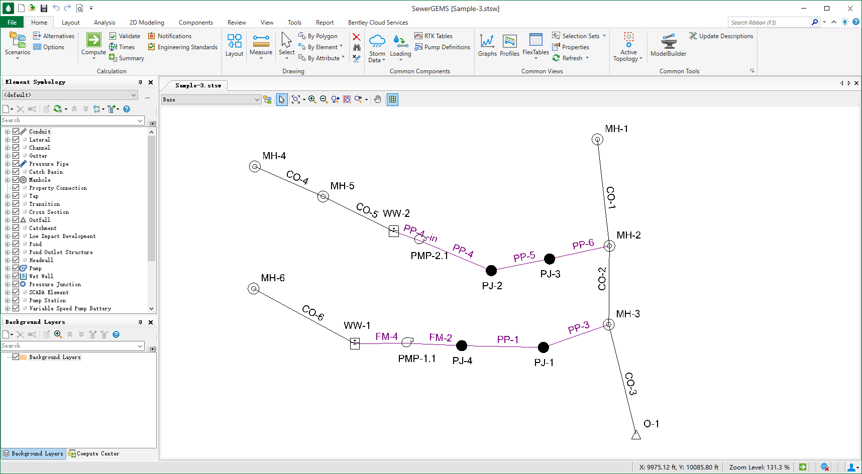Bentley OpenFlows Sewer 2024 English v24.00.03.23 64位英文版软件安装教程