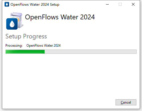 Bentley OpenFlows Water 2024 English v24.00.03.22 64位英文版软件安装教程