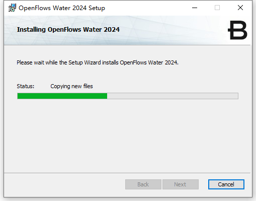 Bentley OpenFlows Water 2024 English v24.00.03.22 64位英文版软件安装教程