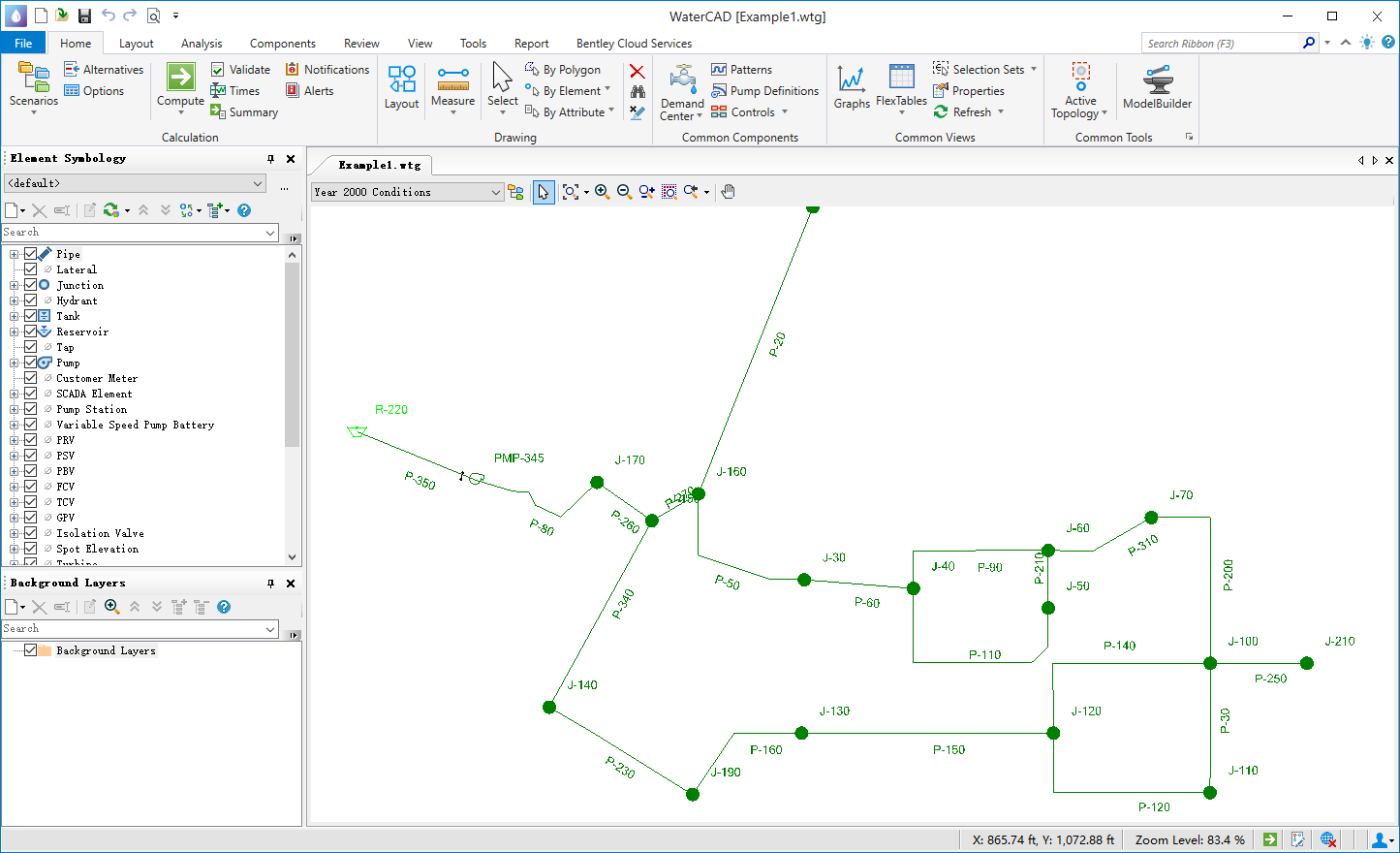 Bentley OpenFlows Water 2024 English v24.00.03.22 64位英文版软件安装教程