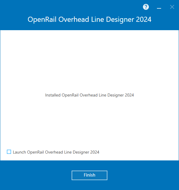 OpenRail Overhead Line Designer 2024 v24.00.02.025 64位英文版软件安装教程