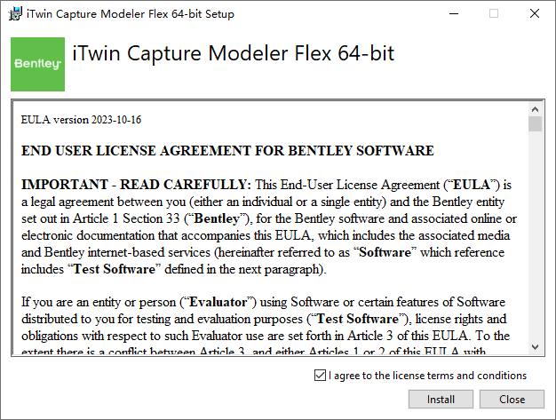 Bentley iTwin Capture Modeler Flex v26.0.0.340 64位软件下载安装教程